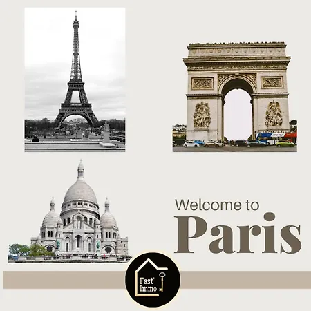 Apartament Paris City-le Raincy - Facing Station - 4 To 8 Pers